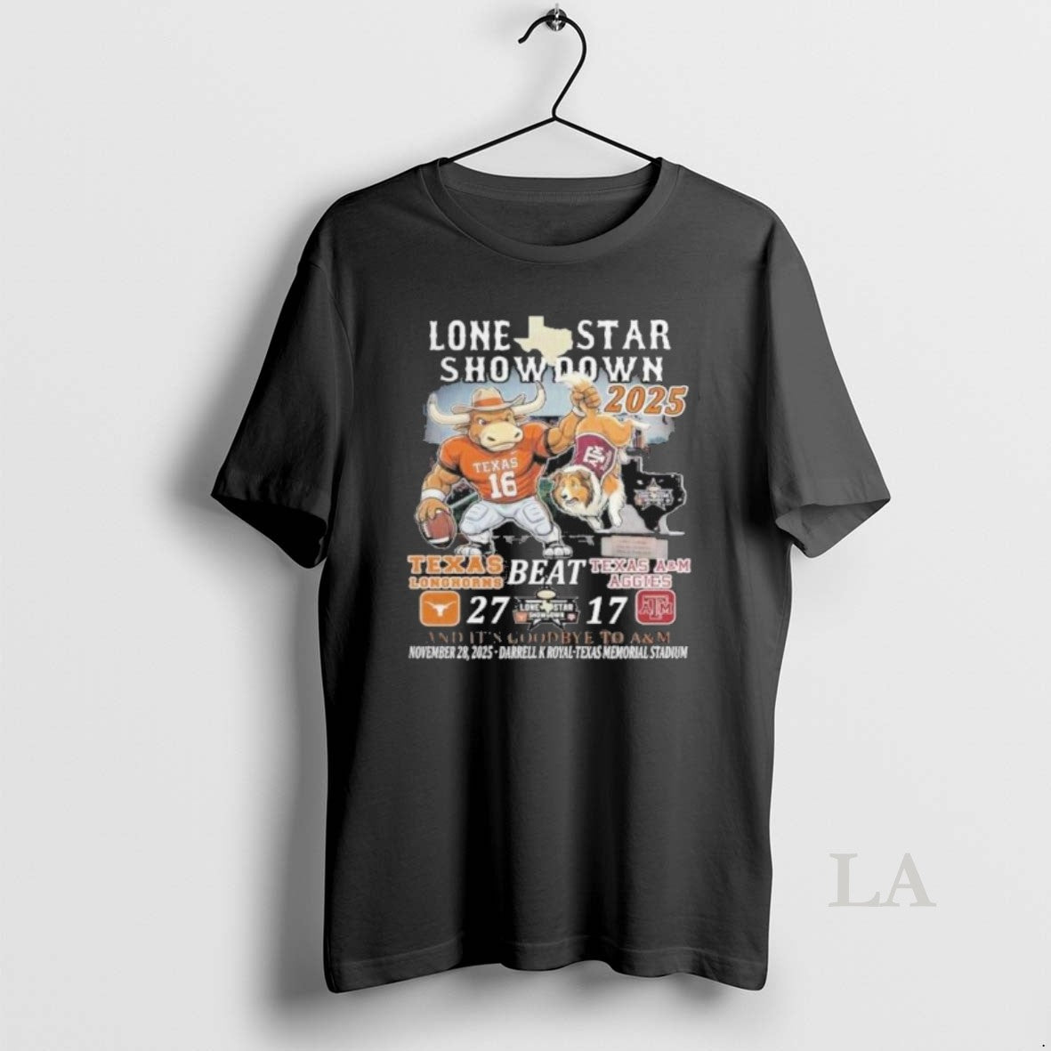 Original Texas Longhorns Mascot Beat Aggies 2025 Lone Star Showdown
