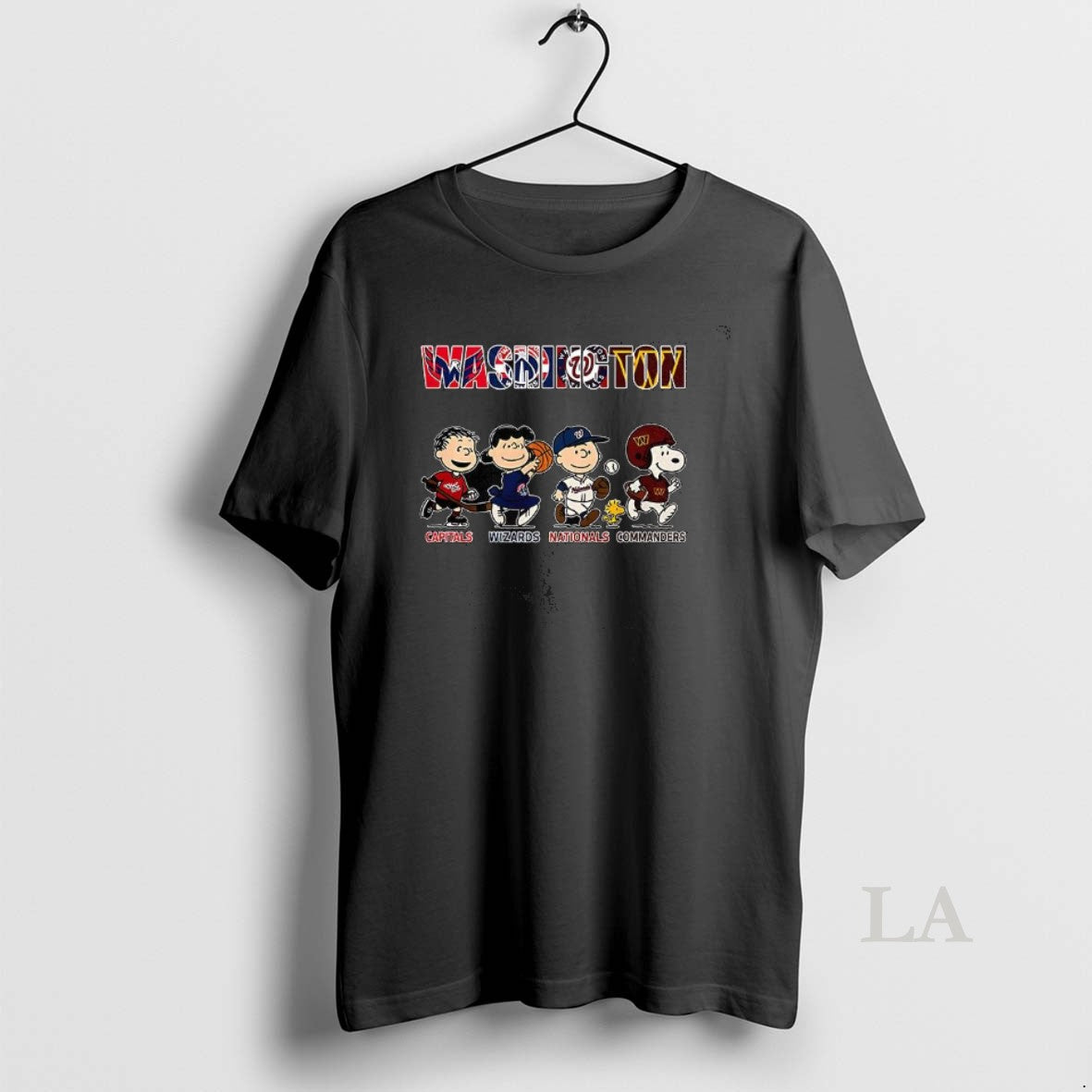 Original The Peanuts Washington Capitals Wizards Nationals And Commanders