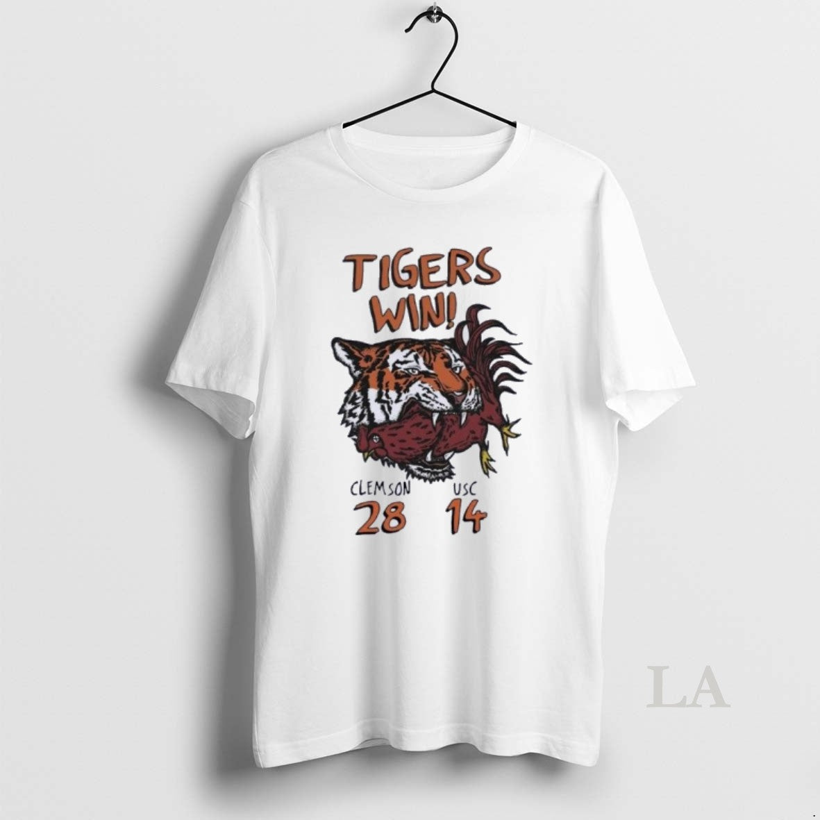 Original Tigers Win 205 Clemson Tigers 28 14 South Carolina Gamecocks Mascot