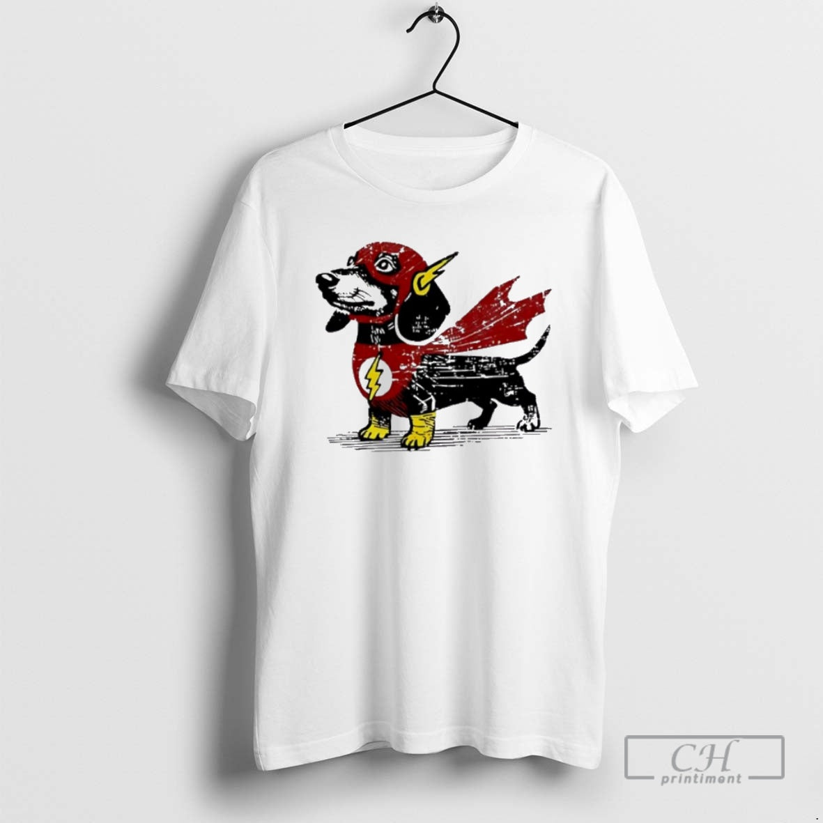 Premium Awesome Dachshund Superhero Funny Wiener Dog Shirt Sweater