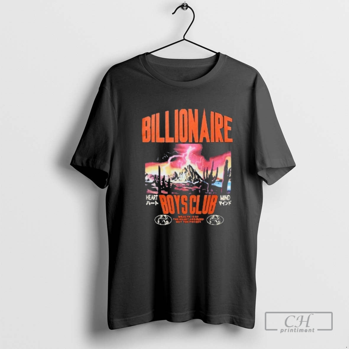 Premium Billionaire Boys Club Thunder Heart Mind Wealth Is Of The Heart And Mind Not