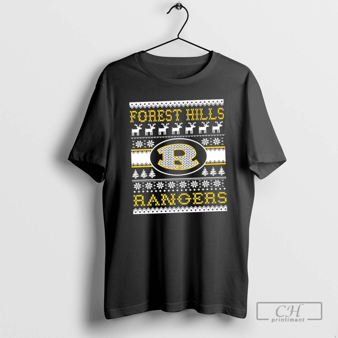 Premium Forest Hills Spirit Club Rangers Ugly Christmas Shirt Sweater
