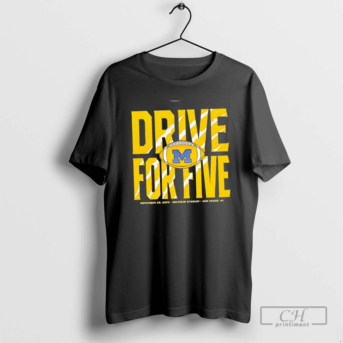 Premium Michigan Wolverines Drive For Five 2025 Shirt Sweater