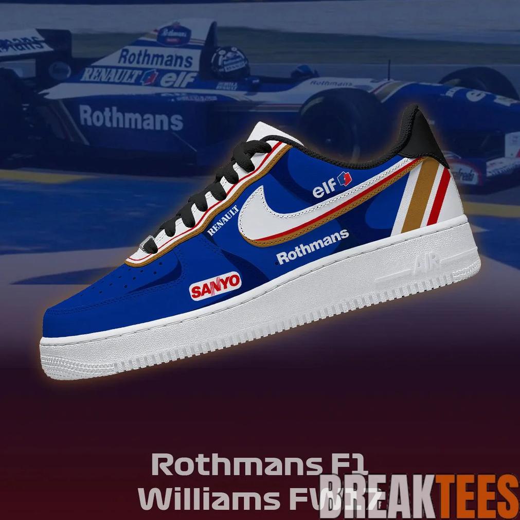 Rothman F1 Williams FW17 Racing 2026 Special Design AF1 Shoes
