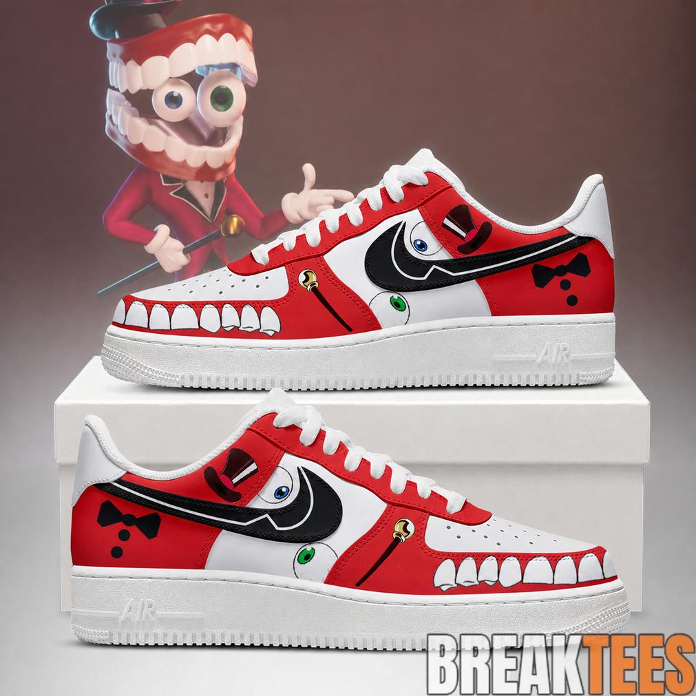 The Amazing Digital Circus Caine Design Special AF1 Shoes