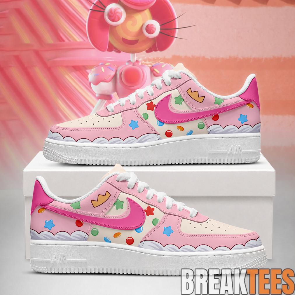 The Amazing Digital Circus Princess Loolilalu Design Special AF1 Shoes