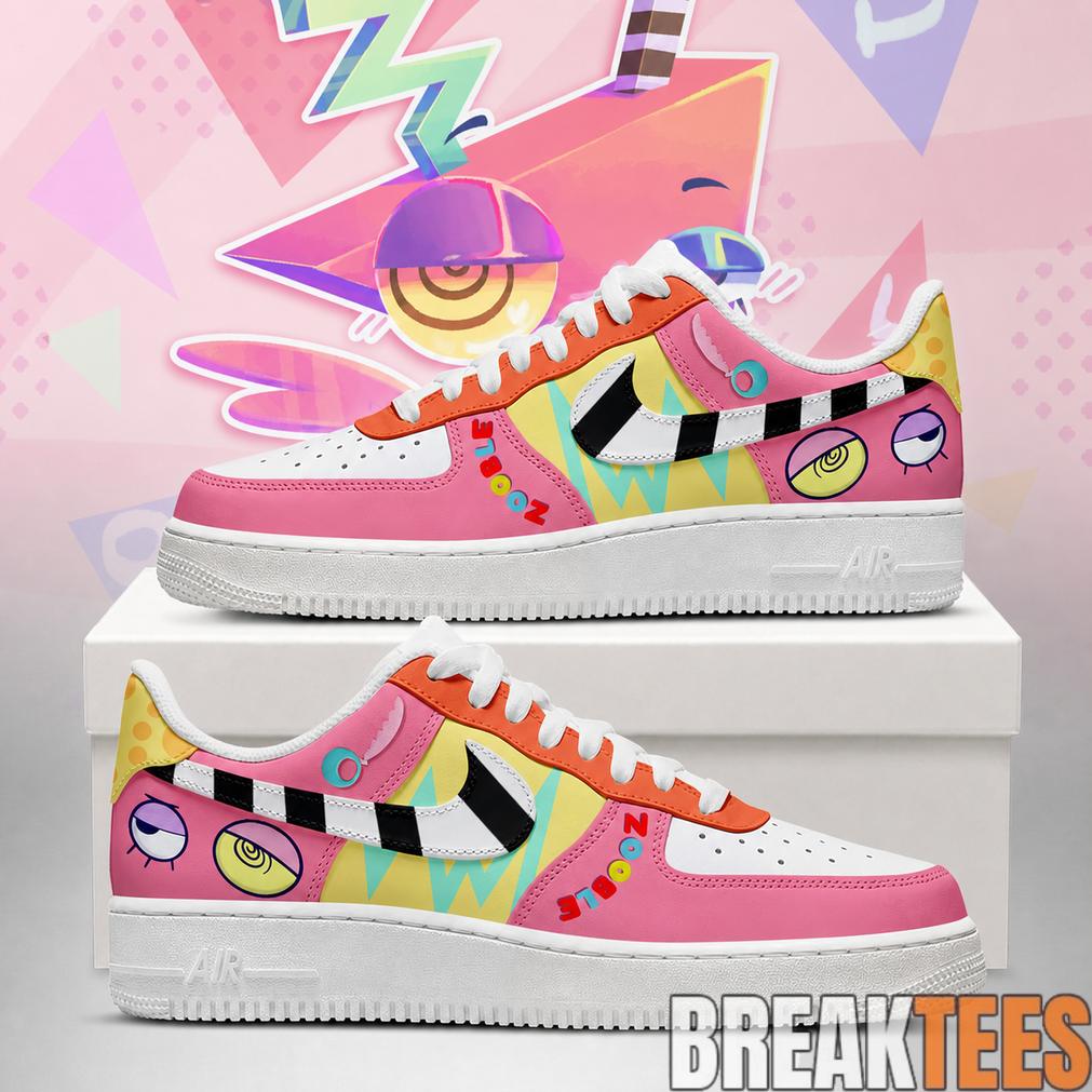 The Amazing Digital Circus Zoobie Design Special AF1 Shoes