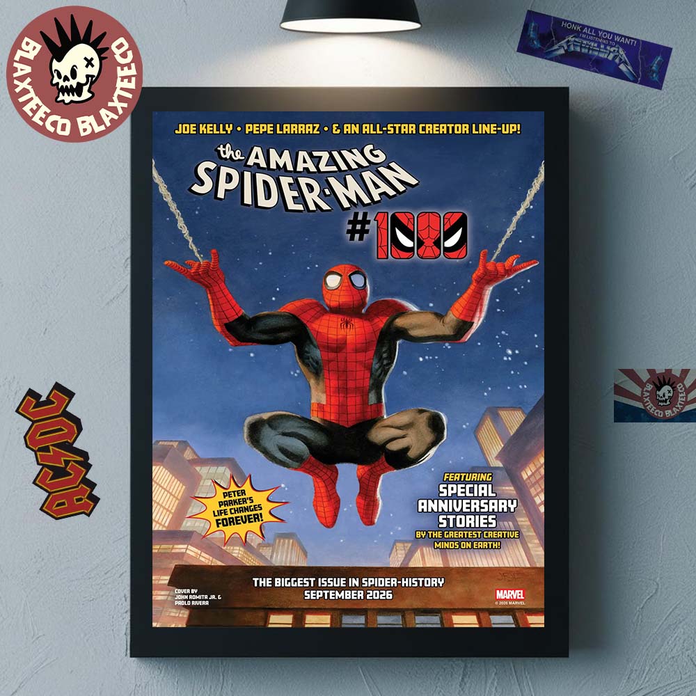 The Amazing Spider-Man 1000 Special Anniversary Stories Home Decor Poster Canvas