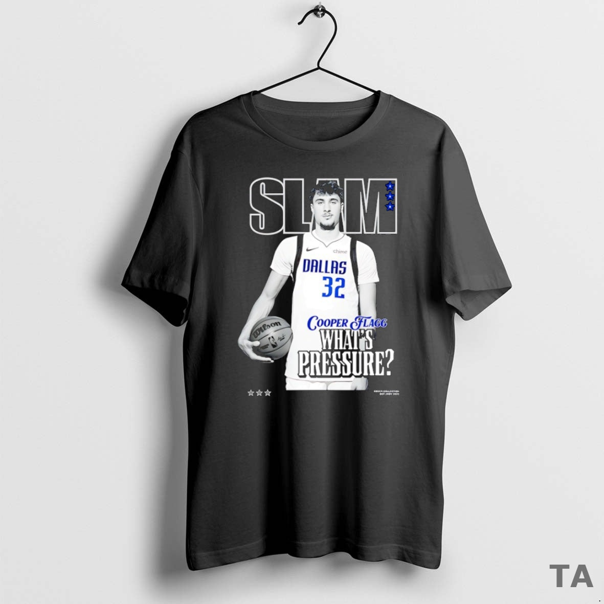 Top Cooper Flagg Dallas Mavericks Nba Whats Pressure Slam T Shirt Sweater