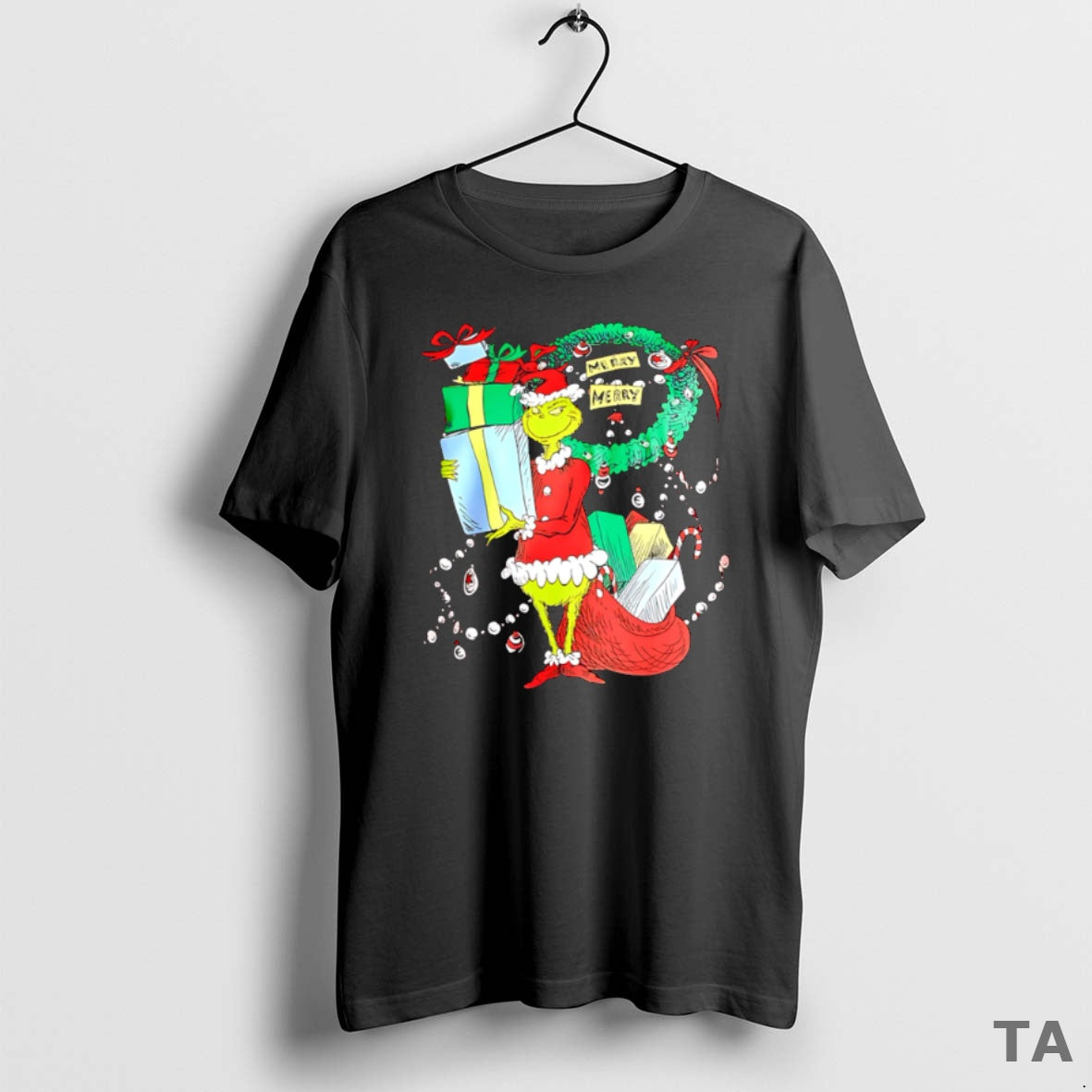 Top Dr Seuss The Grinch Merry Merry Christmas 2025 T Shirt Sweater