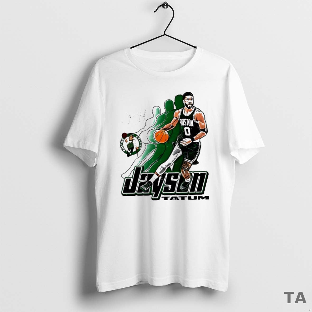 Top Jayson Tatum Boston Celtics Signature 0 Retro Vibe Graphic T Shirt Sweater