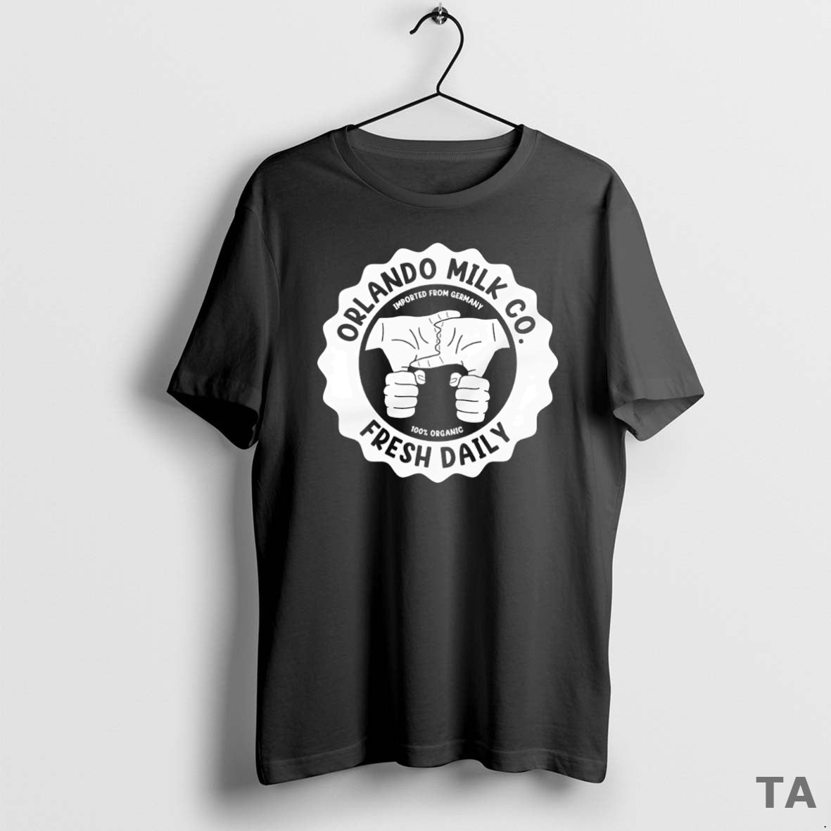 Top Orlando Milk Co Fresh Daily T Shirt Sweater