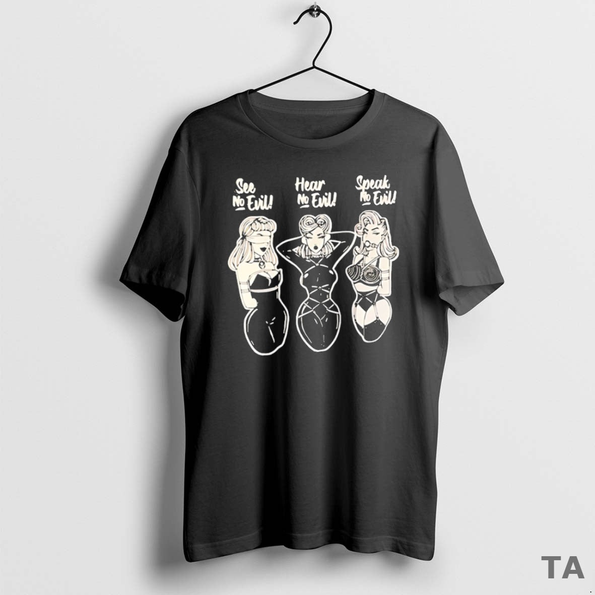 Top See No Evil Hear No Evil Speak No Evil T Shirt Sweater