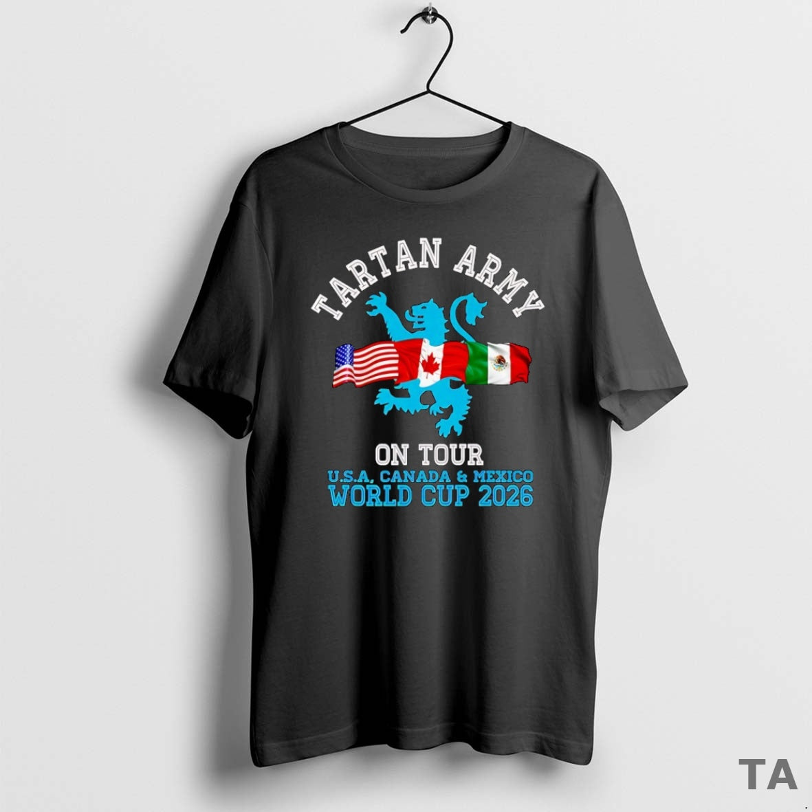 Top Tartan Army On Tour Scotland World Cup 2026 T Shirt Sweater