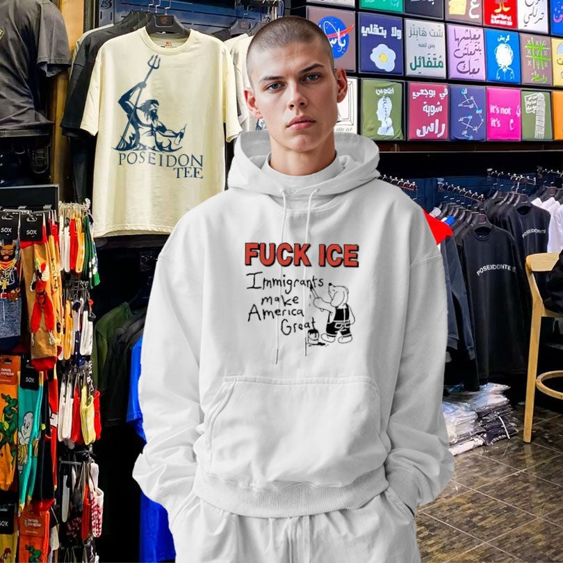 Fuck Ice Immigrants Make America Great T-shirt