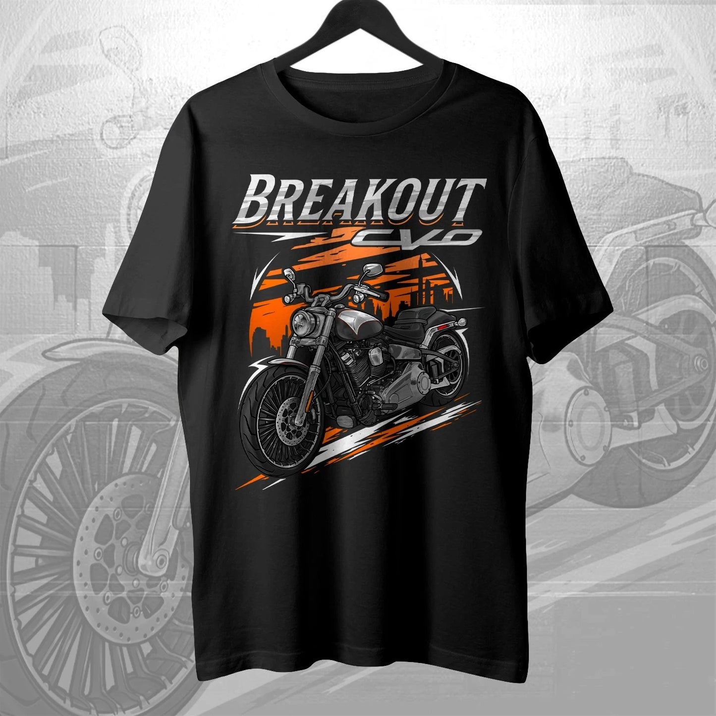 Harley-Davidson CVO Breakout FXSBSE 2013-2014 T-Shirt for Bikers Motorcycle Gift