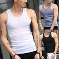 Vest Tank Breathable Casual Elastic Fitness Gym Men Pullovers Sleeveless