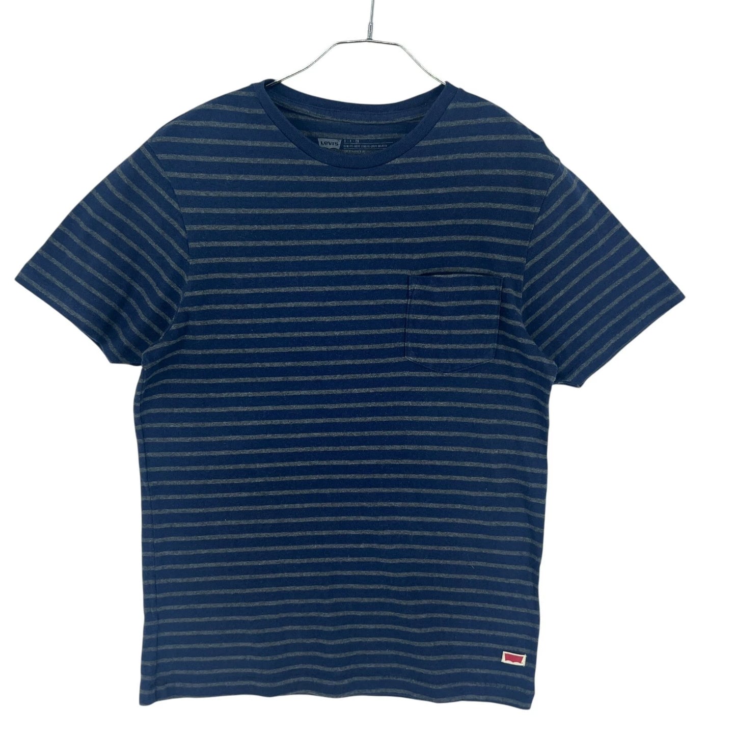 Levi's Mens Slim Fit Round Neck T-Shirt Dark Blue Size Small