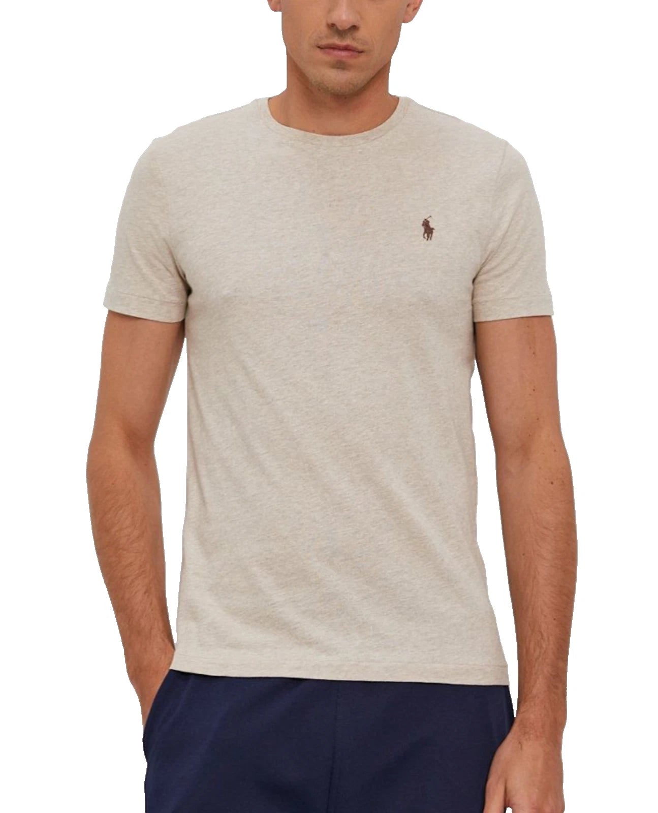 Polo Ralph Lauren Logo Pima Cotton T-Shirt Soft Shirt Custom Slim Fit Tee Pony S