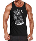 Mens Tank Top Reaper Saltboy Parody Grim Reaper Salt Muscle Shirt Muscle Shirt