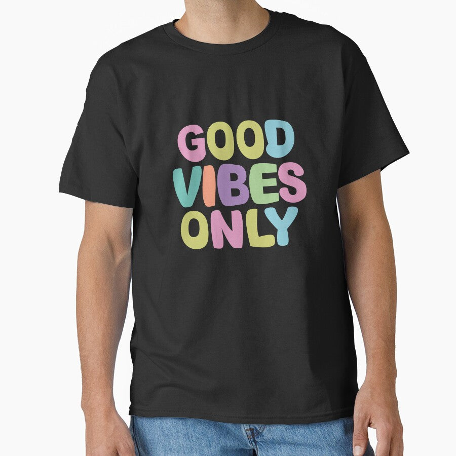 Good Vibes Only Pastel Colors by Isma Saleem