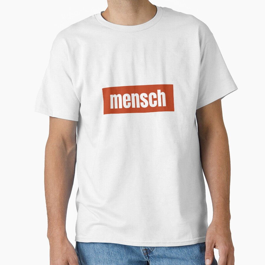 Mensch a Yiddish Word for Integrity by RF-73