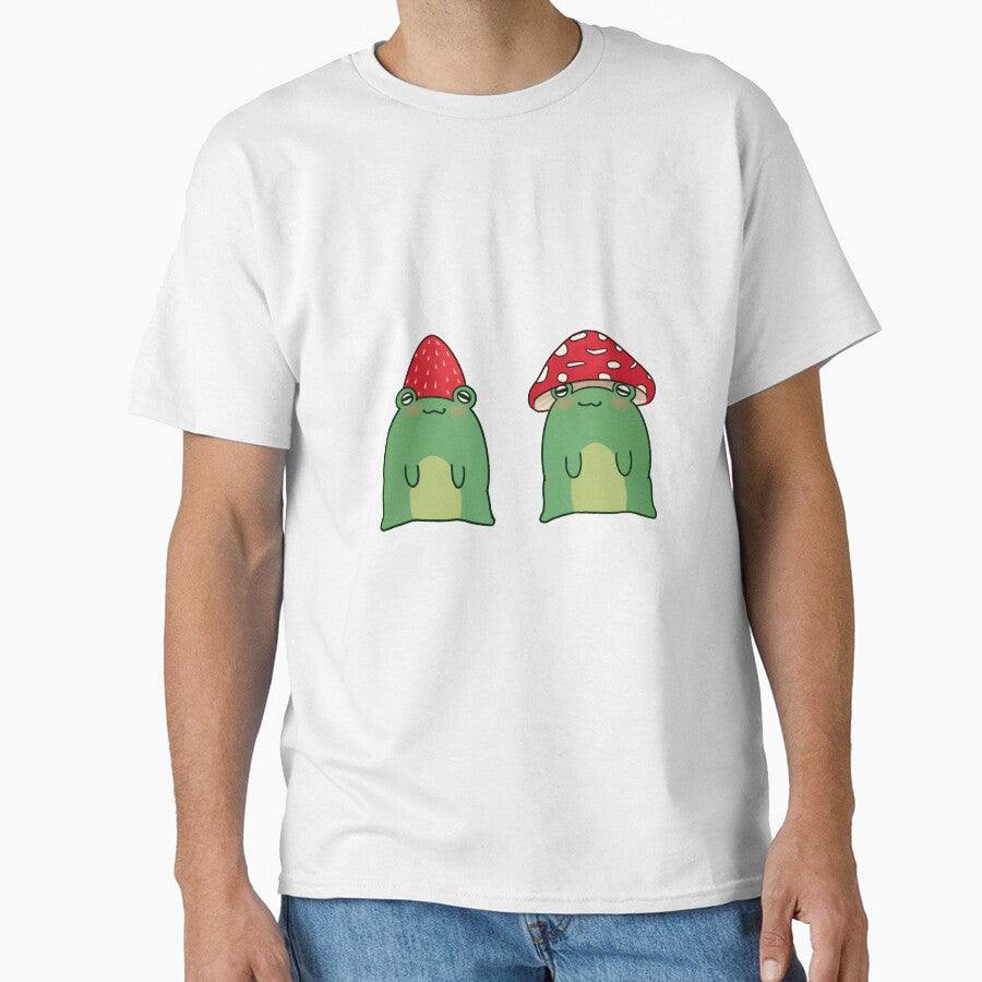 garden hat frogs by Lauren G