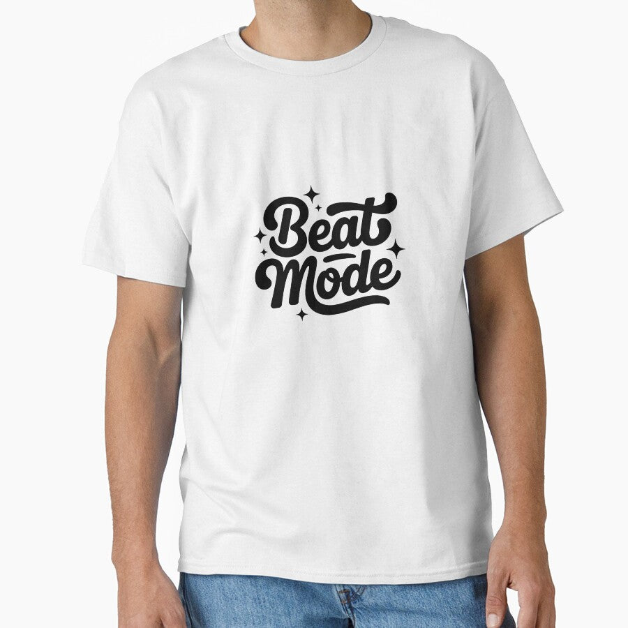 Beat Mode Groovy Typography Music Design by Felvixbd