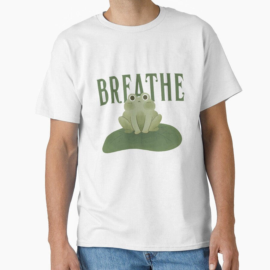 Breathe Cottagecore Frog by Georgia Grainger