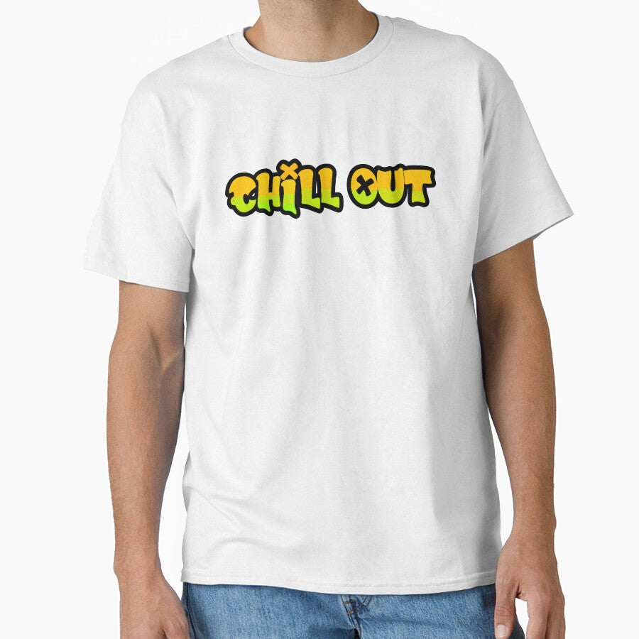 Copy of Typography Art: ‘Chill Out’ in Vibrant Colors by diegomenjivar92