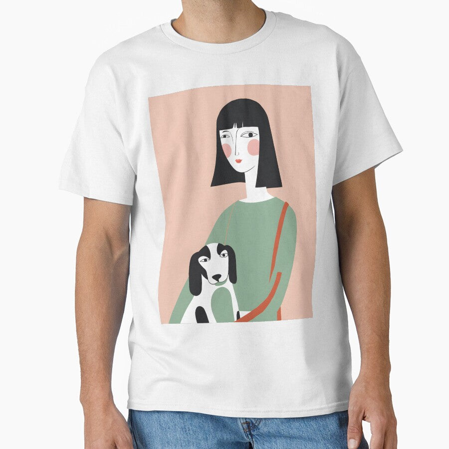 lady and puppy by aliraweb