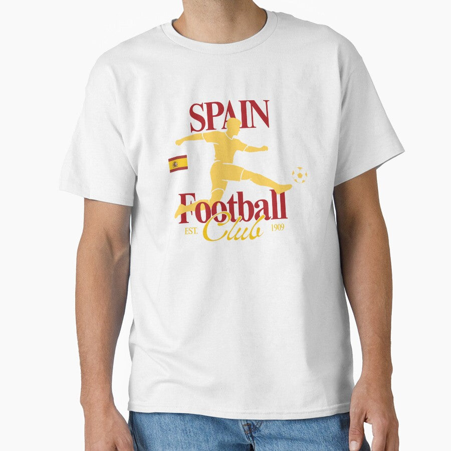 Bold Retro Spain Football Club Emblem by chez-koews