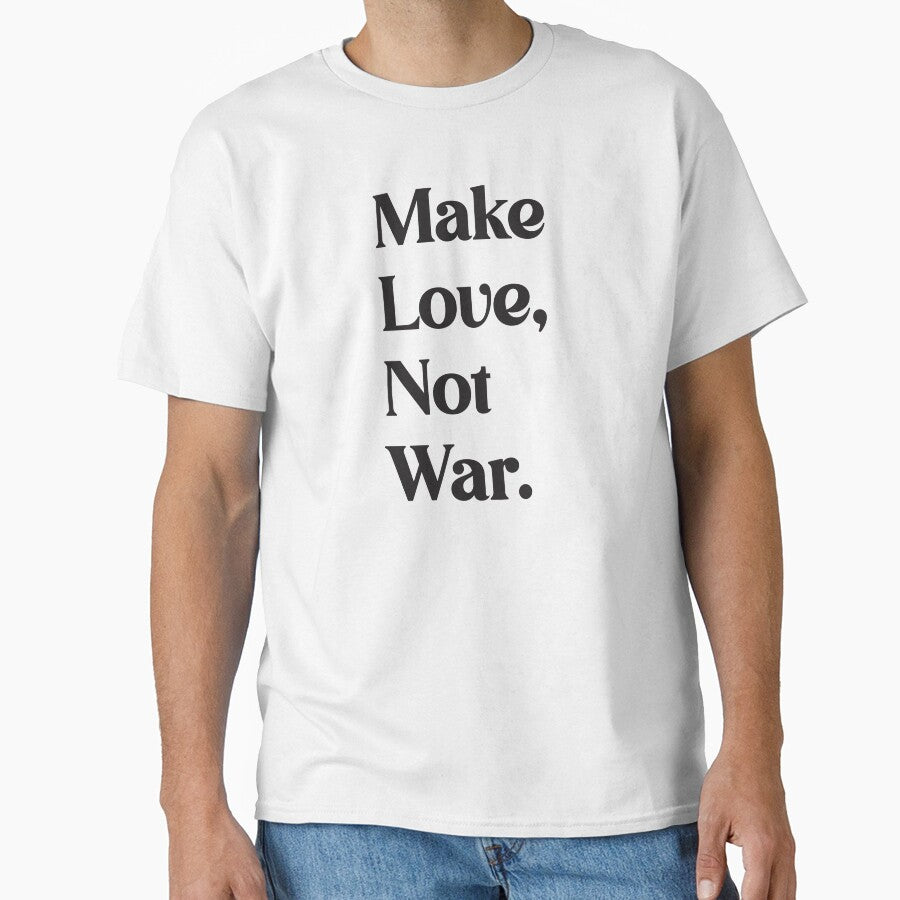 Be Positive: Make Love, Not War by 13design
