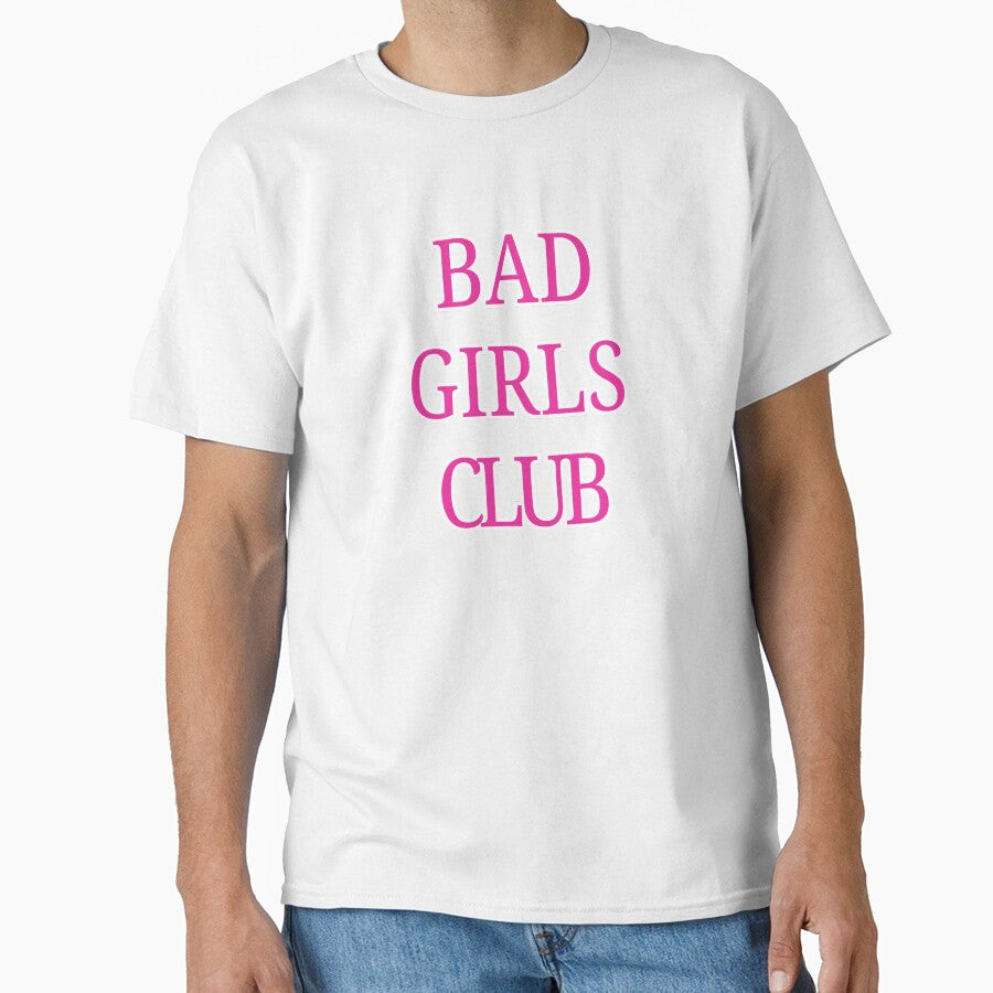 Bad Girls Club - Bold Pink Slogan Design by ruthoarabia