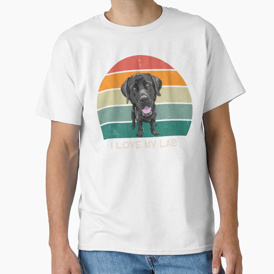 Love My Labrador Retriver by Way Cool Tees
