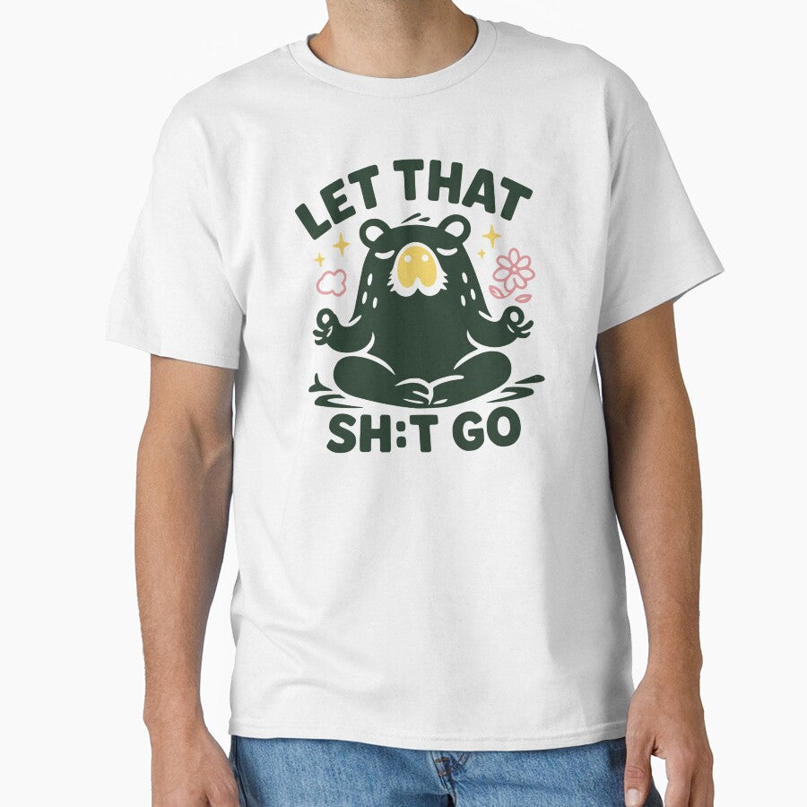 Let That Stuff Go Funny Meditating Capybara Yoga by MavtM