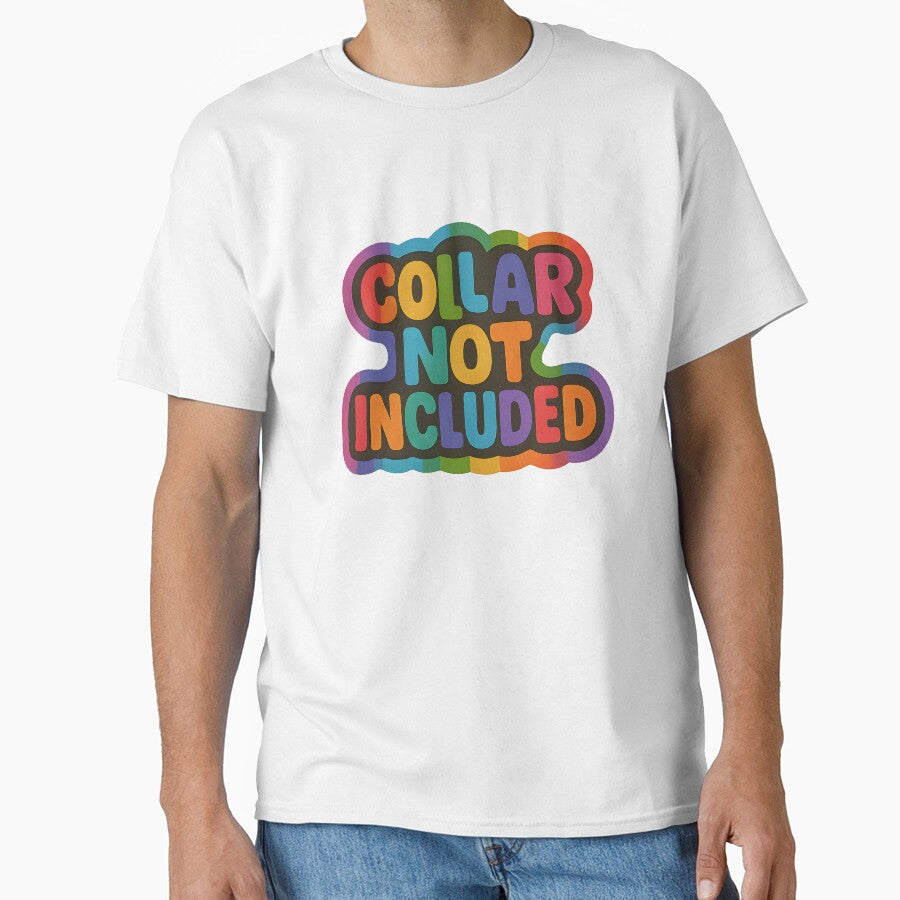 Collar Not Included – Bold Rainbow Art by Haus Of Sin