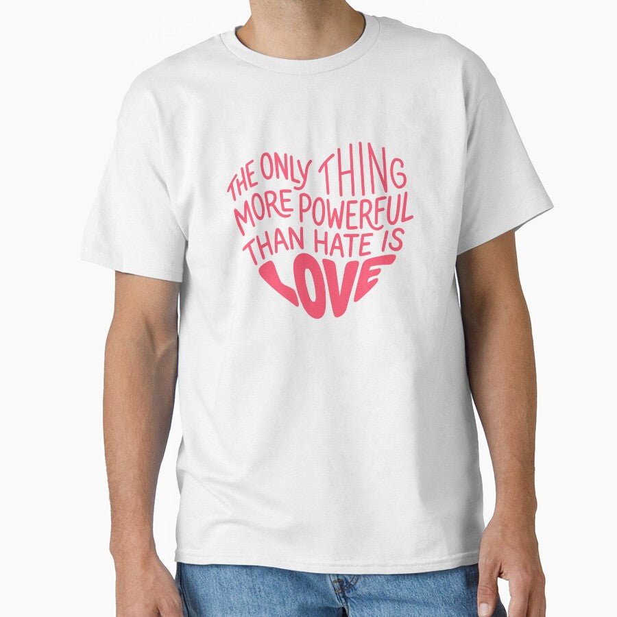 the only thing more powerful than hate is love by giantbananas