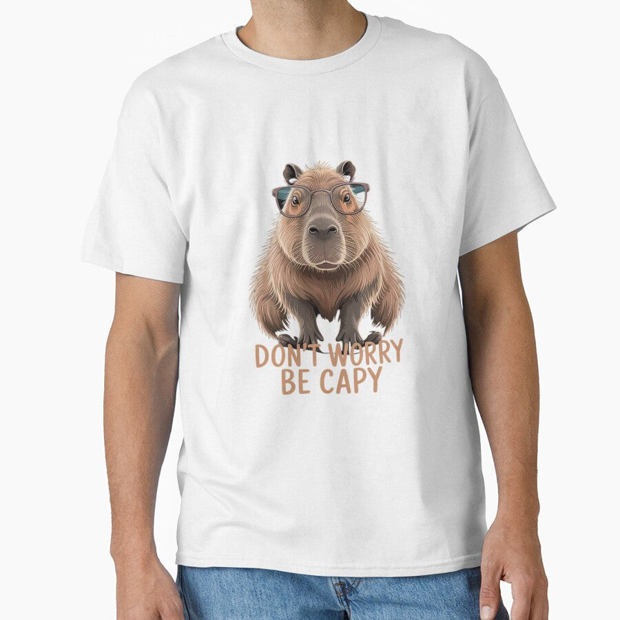 Don't Worry Be Capy Capybara by KotexTemu