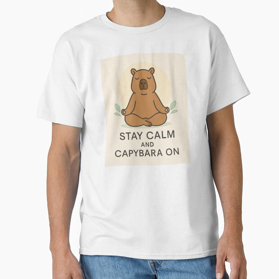 Stay calm and capybara on by FrameFlow