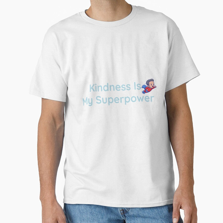 Kindness Is My Superpower Boy by Prints Shoppe