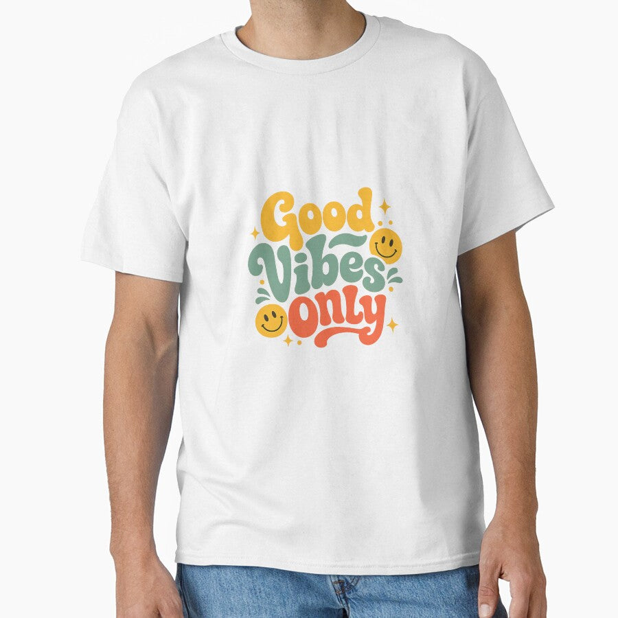 Good Vibes Only | Positive Energy | Motivational Quote | Aesthetic Typography by VasiArtLab