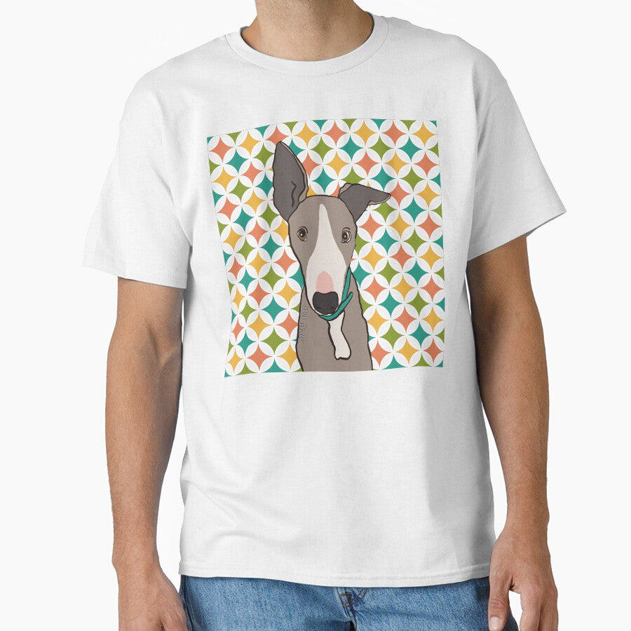 Whippet diamond pattern - Retro colours by artylulu