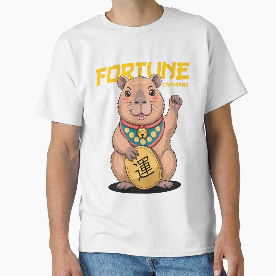 Fortune and lucky Capybara: The Ultimate Good Luck Charm by Dizartico