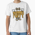Puppy - PETS Words Character Bold Retro by NFTWords