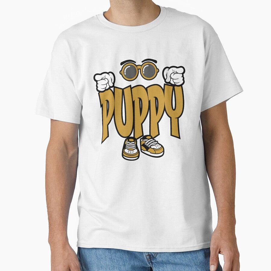 Puppy - PETS Words Character Bold Retro by NFTWords