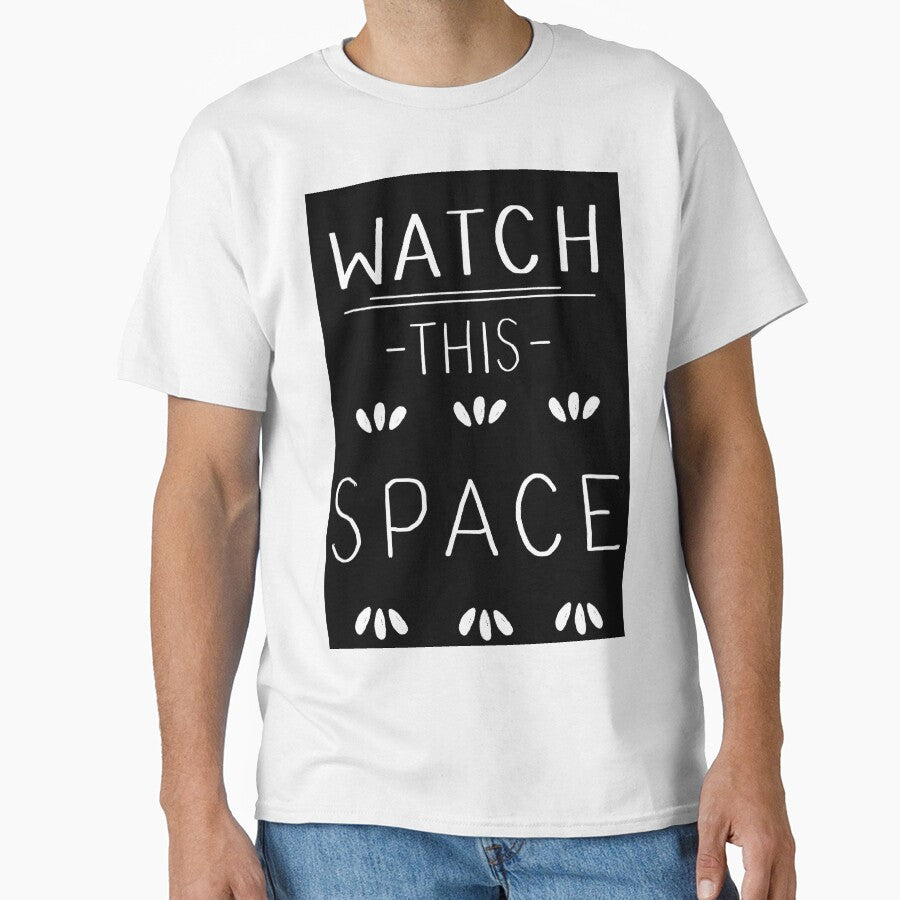 Watch This Space Hand-Lettered Design by Clare Walker
