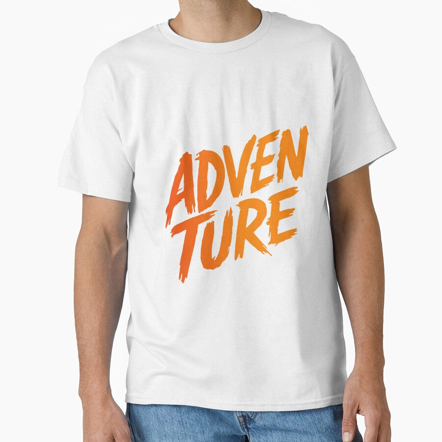 Adventure Brush Typography Sticker – Bold Outdoor Statement Design by The-ADDesign