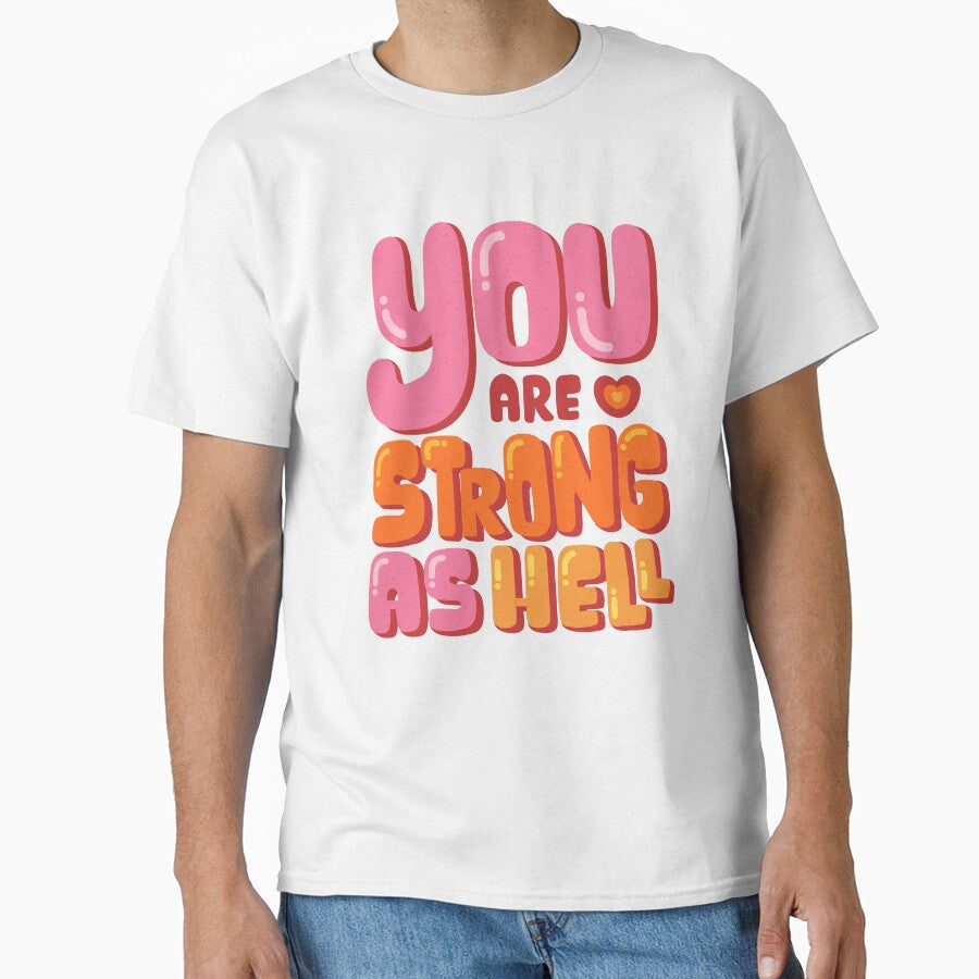 Strong As Hell Mental Health Matters Month Gift by Kr-It