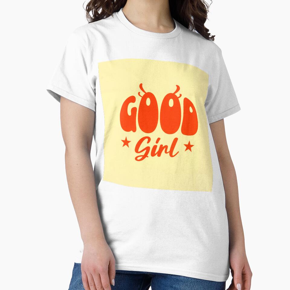 Good Girl Bold Typography – Cute & Playful Graphic Design by Veradion